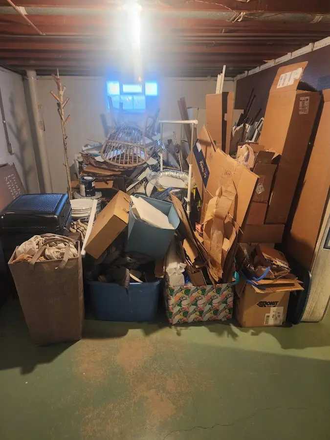 Roll-off dumpster container at job site for Construction Dumpster Rental in Hugoton